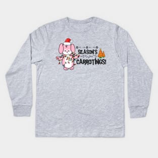 Seasons Carrotings! Kids Long Sleeve T-Shirt